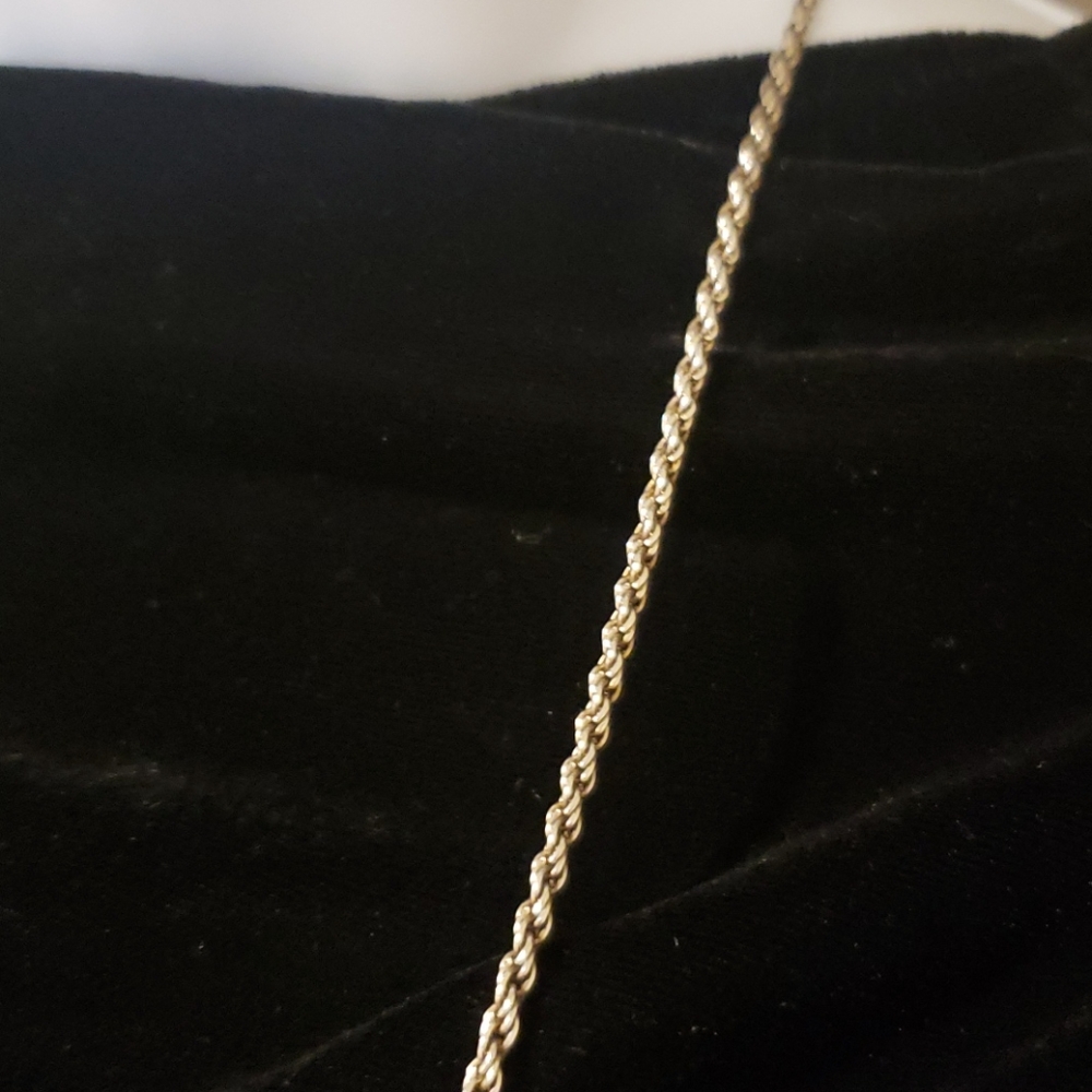 Silver Rope Chain - Picture 2 of 2